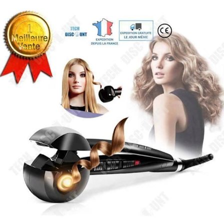 TD Curling Iron Hårplattare Steam Curler Automatisk volym Elektrisk uppvärmning Plattning Keramiska hårstylingverktyg