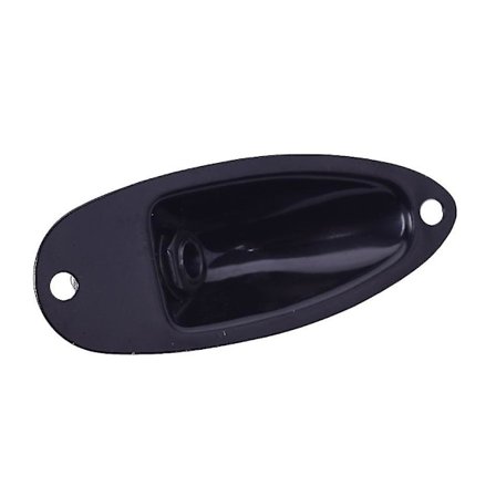 Profesjonell båtstil gitar pickup utgang inngang krom jack plugg sokkel for elektriske gitarer gitar deler Shibaod