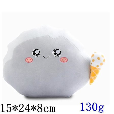 Lankybox Glow In The Dark Plysch Foxy Boxy Ghosty Lanky Box Avtagbar Mjukleksak Barngåva vände docka Flicka Sängkudde 25cm6