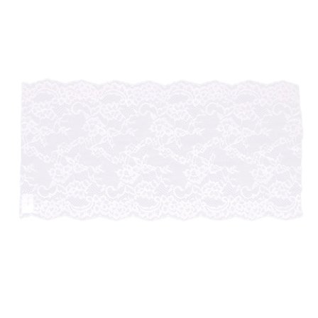 10 meter bred spetskant multifunktionell 4 färger 23 cm bredd mode elegans klädtillbehör spets för hushåll rosa