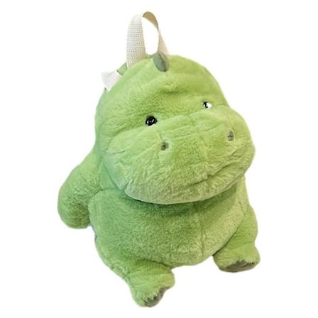 Söpö pehmoinen laukku syksy ja talvi tytöt reppu sarjakuva nukke reppu syntymäpäivälahja(dinosaurus)