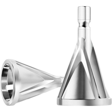 Eksternt afgratningsværktøj, 2-pak sølv sekskantet skaft højhastigheds ​​stål sekskantet skaft fjerne gratværktøjer til bor kompatibel med bolte