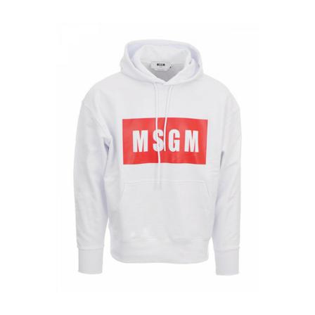 Msgm, Sweater Wit, Heren, Maat:XL,Katoen