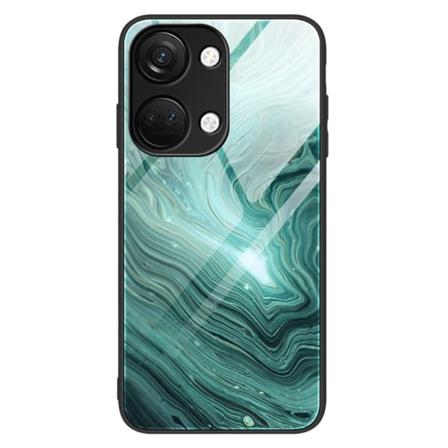 SKALO OnePlus Nord 3 5G / Ace 2V Marmor hærdet glas TPU Cover - Multicolor
