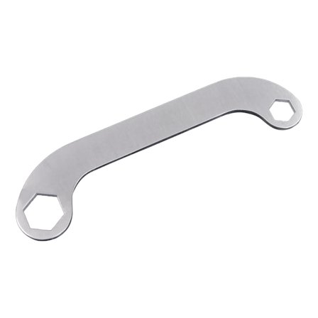 Cykelreparationsnøgle Titanium Alloy Værktøj Udendørs 10mm 15mm Kaliber Hex Nøgle