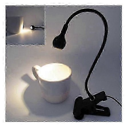 2025 Flexibel USB LED-lampa Clip-on Sängbord Skrivbord Studielampa[D]