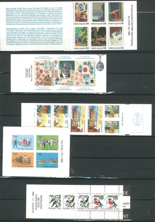 Finland - 5 frimærkehæfter