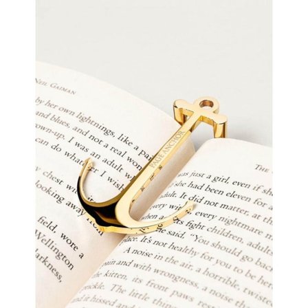 Gull Side Anchor - Bokmerke & Side- eller Bokholder