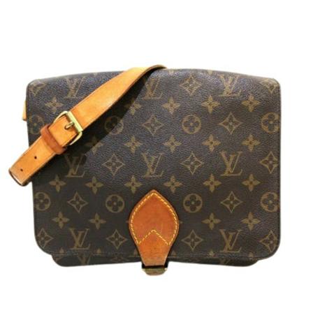 Louis Vuitton Vintage Pre-owned Fabric Cartouchiere , Bruin , Dames , Maat: ONE Size Vintage Tassen
