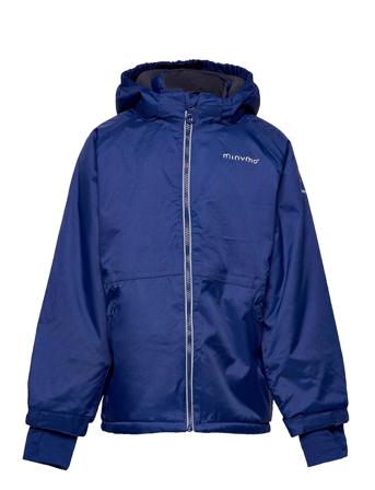 Snow Jacket Oxford Blue Minymo