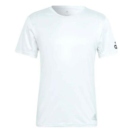 Adidas, T-Shirts Wit, Heren, Maat:S