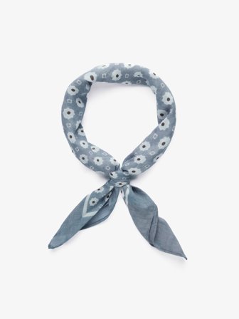 John Henric Men's Graues Geometrisches Bandana Size Onesize