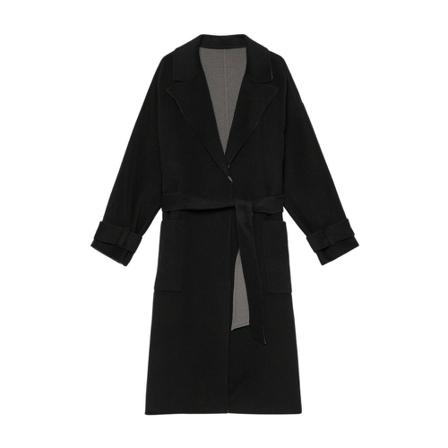 Maliparmi, Coats Czarny, Kobieta, Rozmiar: M