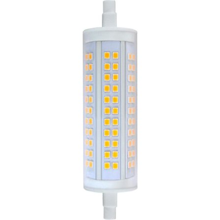 LED R7S 118 20W 2500lm J118 500W halogeenilampulle läpinäkyvä kansi 120V himmennettävä (lämmin valkoinen 30