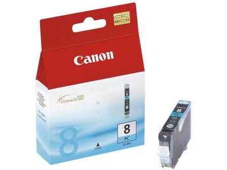 Canon CLI-8PC - Fotocyan - original - blekkbeholder - for PIXMA iP6600D, iP6700D, MP950, MP960, MP970, Pro9000, Pro9000 Mark II