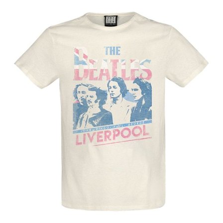 Amplified Unisex Vuxen Liverpool 2nd Edition The Beatles T-Shir