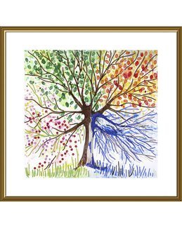 Perlebroderi Bilde Sesonger - Nova Sloboda