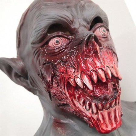 Vampyr Maske Skræmme Dracula Monster Latex Maske Halloween kostume fest