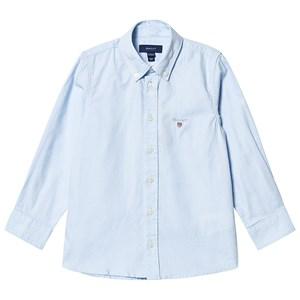 Kids - GANT Light Blue Logo Oxford Shirt 98-104cm (3-4 years) - Tops - 98-104cm (3-4 years) - Blue - Junge