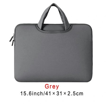 11 13 14 15 15,6 tum Laptopväska För Laptop MacBook grå grey 15.6 tum