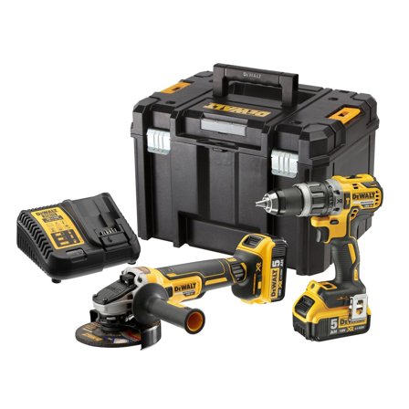 Dewalt DCK2080P2T-QW Maskinkit, Maskiner