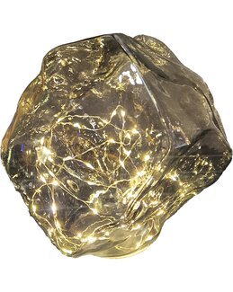 Dimmbar bordlampe bergstein av glass