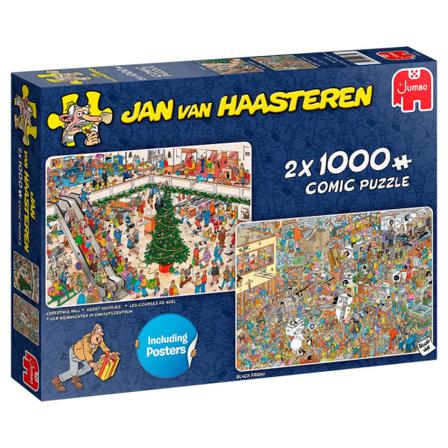 Jan Van Haasteren Holiday 2x1000 Bitar 20033 Multifärg