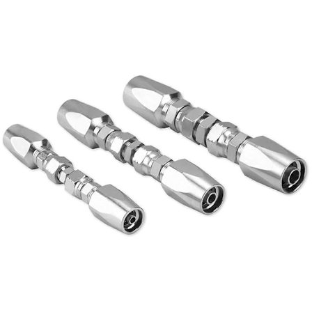 Återanvändbar reparationssats för hydraulslangkopplingar, 1/4 tum, 3/8 tum, 1/2 tum ID hydraulslangkopplingar, hydraulisk[GKS]