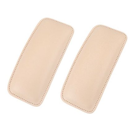Set med 2 bil dörr armstöd (beige), bil armstöd matta, sidokonsol knämatta, fotstöd matta, bil interiör tillbehör