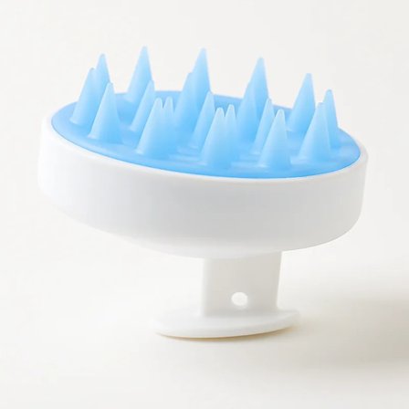 1 st Multifunktionell Handhållen Huvudmassageborste Kropp Hårbotten Massageborste Kam Hårrengöringsborste Huvudmassageapparat 4 Färger Ny~06795