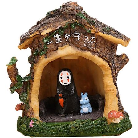 Chihiro og Heksene No Face Man Nattlys Barnegave Leketøy Hjemmeinnredning Håndverk Dekorativ Sovelampe Chihiro Bordlampe Miyazaki Hayao Anime