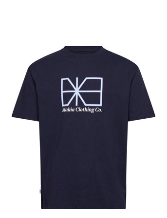 Makia Crossing T-Shirt - Navy - M