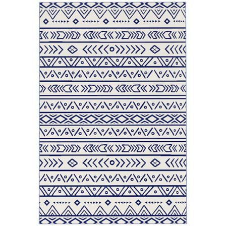 Rootz utomhusmatta - väderbeständig matta - Boho -stil matta - enkel ren - 182 cm x 274 cm - perfekt för camping, strand och picknick