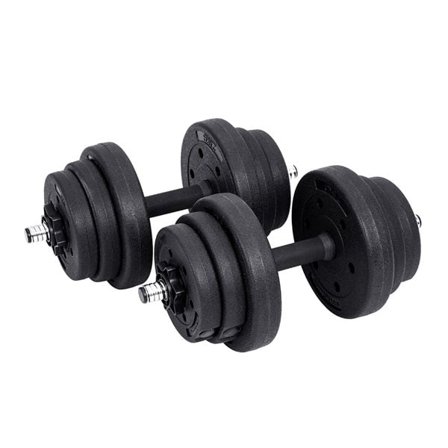 Justerbara hantlar i set om 2 x 10 kg