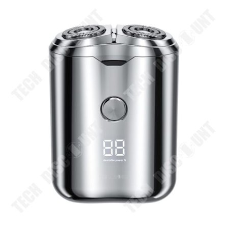 Elektrisk rakapparat - TECH DISCOUNT - Mini bärbar rakapparat - Vattentät IPX - Uppladdningsbar - Lätt