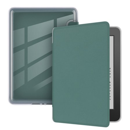 6-tommer Kindle-etui (11. generation - 2024), Ultraklart, Blødt, Fleksibelt, Transparent, TPU-bagside med automatisk dvaletilstand