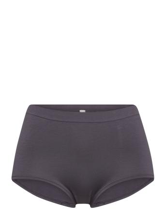 Brief Sally High Seam Lingerie Panties Hipsters/boyshorts Grå Lindex