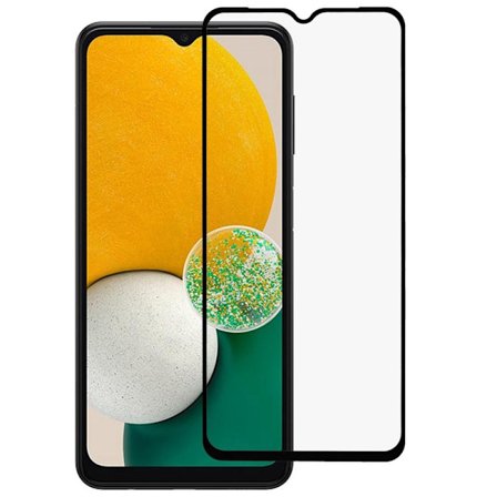 2-PACK SKALO Samsung A13 5G Heltäckande Skärmskydd Härdat Glas - Svart