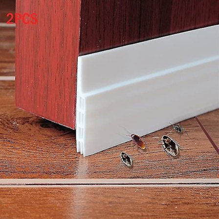 2 x Dörrtätning Ljudisolering Fönstertätning Värme/Kall Blockerare