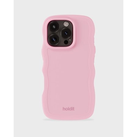 holdit iPhone 16 Pro Max Skal Wavy Pink
