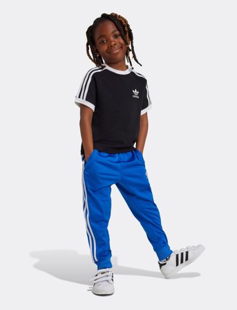 adidas Originals 3Stripes Tee - Black - 128