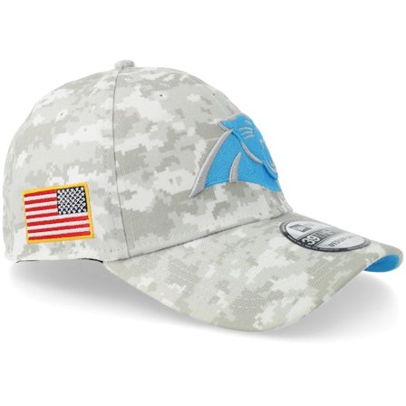 New Era - NFL Camo fitted Kasket - Carolina Panthers 39THIRTY NFL Salute To Service Camo Fitted @ Hatstore