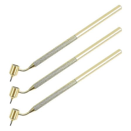 3 stk. Fine Line Fluid Writer Malingsapplikatorpenner, Touch Up Paint Pen for biler, hobbyer (0,5 mm)