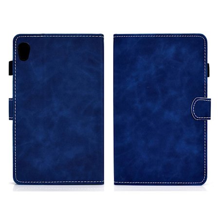Lenovo Tab M10 HD Gen 2 läderfodral i mikrofiber - Blå