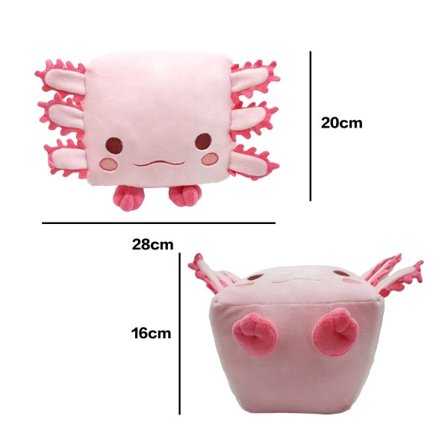 IC Big Games Katt Plysch Husdjursfyrkant Katt Plyschleksak -1 rosa