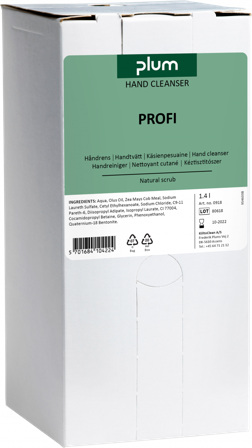 Plum Plulux Håndrens 1400 ml, bag-in-box, Hygiene & hud