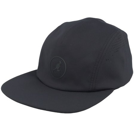 Kangol - Schwarz fitted Cap - Long Beach Cap Black Fitted @ Hatstore