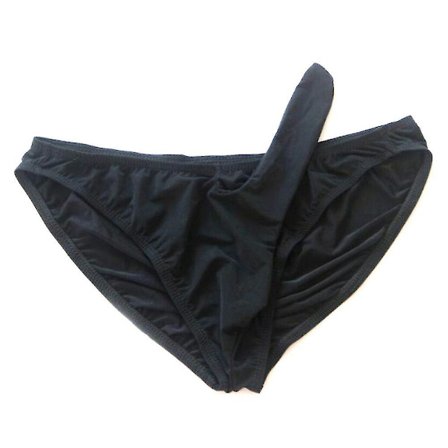 Mænds Sexede Undertøj Lange Trusser Med Stor Pung Briefs Thong Panty Underwear-hy
