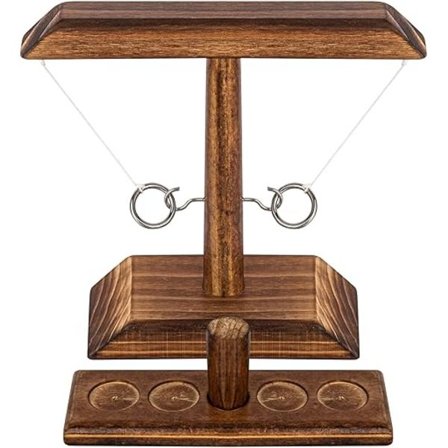 Ring Toss-spel - Hook and Ring-spel med Shot Ladder