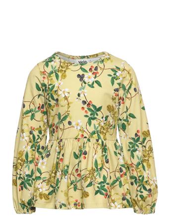 Renae T-shirts Long-sleeved T-shirts Monivärinen/Kuvioitu Molo